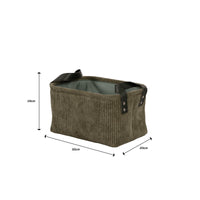 Set di 6 Cesti porta tutto Micol Verde
30x20x16
Velluto A Coste