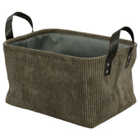 Set di 6 Cesti porta tutto Micol Verde
36x26x19cm
Velluto A Coste