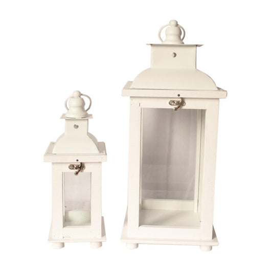 Set di 6 confezioni 2 Lanterne In Legno Ayane