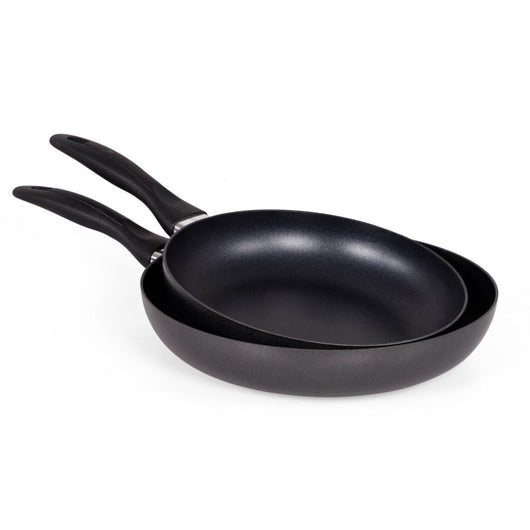 Set di 6 confezioni 2 padelle 24-28 Medua Alluminio Stampato Fondo Induzione