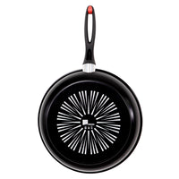 Set di 6 confezioni 2 padelle 24/28 Rock In Carbon Steel