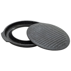 Set di 6 confezioni 2 Pezzi Barbeque Da Tavolo Ad Acqua Carbon Steel/alluminio