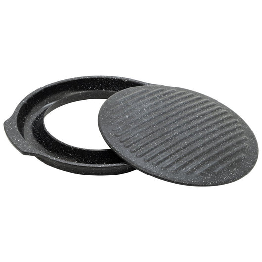 Set di 6 confezioni 2 Pezzi Barbeque Da Tavolo Ad Acqua Carbon Steel/alluminio