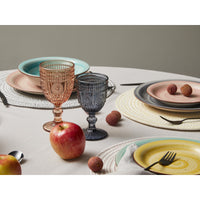 Set di 6 confezioni 24 Pz Posate Dorset In Acciaio 18/0 Finitura Nera