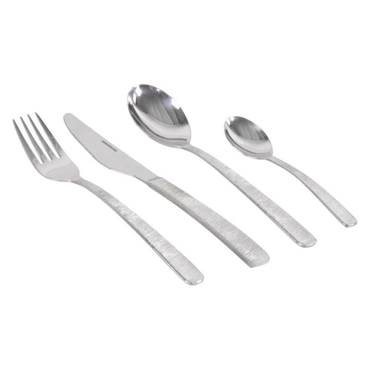 Set di 6 confezioni 24 Pz Posate Victoria In Acciaio 18/0