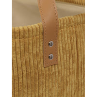 Set di 6 confezioni 3 Ceste porta tutto Micol Senape In 3 Dimensioni 
Velluto A Coste