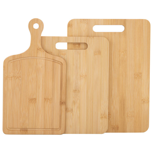 Set di 6 confezioni 3pz Taglieri 28*21,5 33*17,8 33*24 In Bamboo