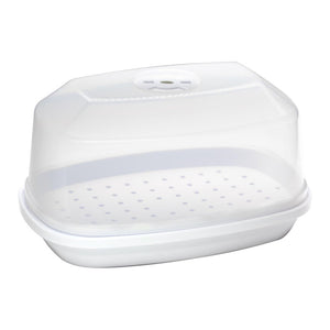 Set di 6 Contenitori Per Cottura Carne 28,5x19,6 Cm Con Coperchio X Microonde