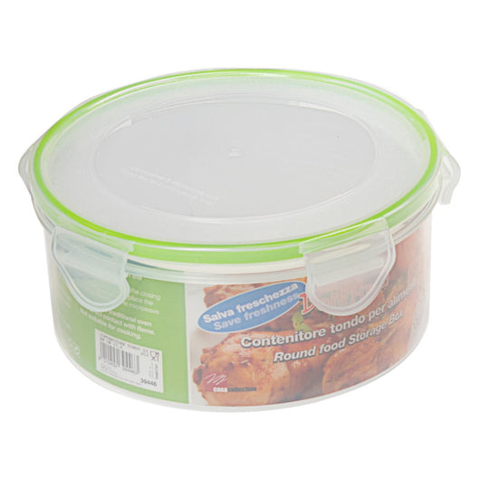 Set di 6 Contenitori Tondo Diam Cm 17,6 1,5 Lt Plastica