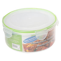 Set di 6 Contenitori Tondo Diam Cm 21,7 2,3 Lt Plastica