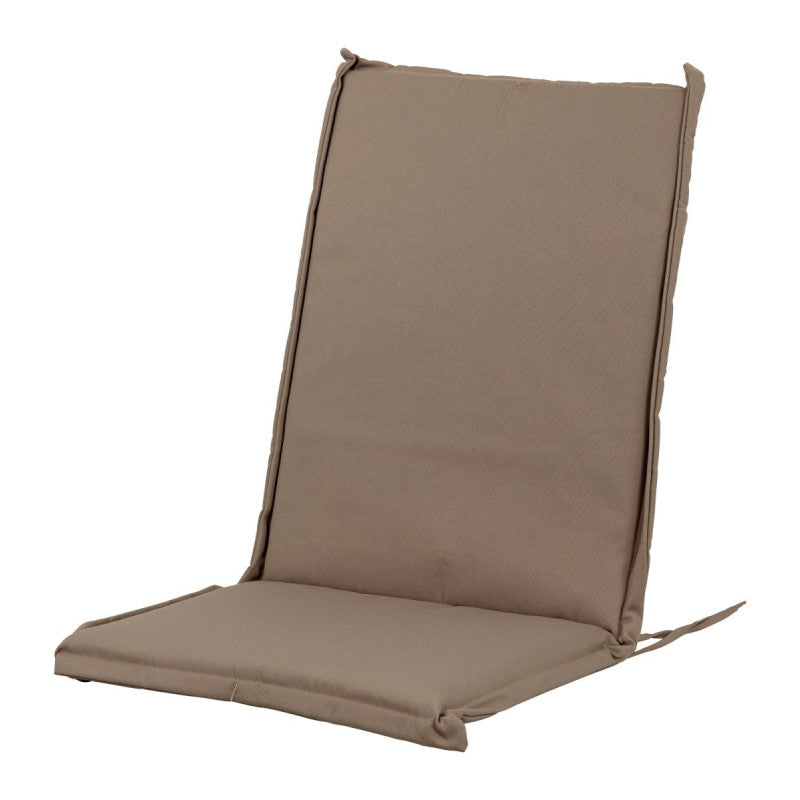 Set di 6 Cuscini Medio Tabacco Sfoderabile