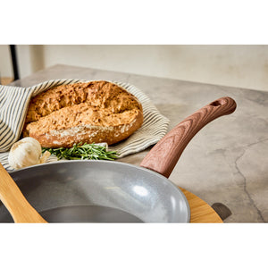 Set di 6 Padelle Alluminio Forgiato 20 Eco-bright Con Rivestimento Ceramica Amico Safe&sure