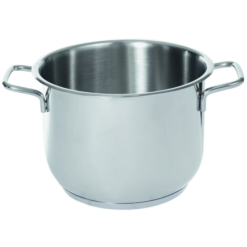 Set di 6 Pentole 2 Manici Chic Ø 18x14 Acciaio 18/10