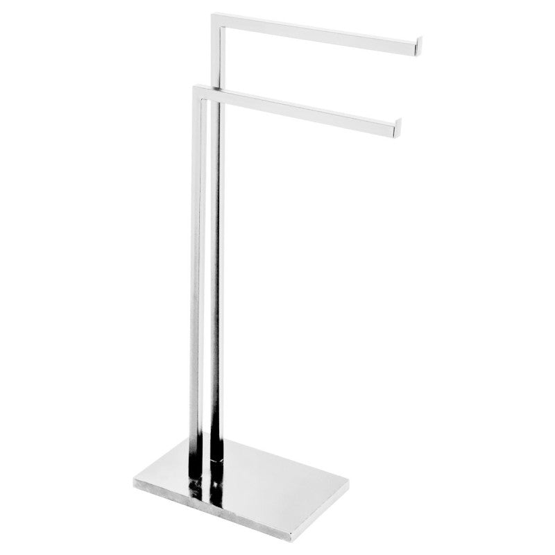 Set di 6 Piantena Portasalviette Loto Acciaio Due Bracci