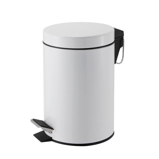 Set di 6 Porta Rifiuti Bianco 3lt