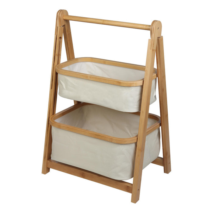 Set di 6 Scaffali Portaoggetti 2 Rip Nakhon H68 Beige