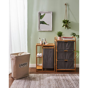 Set di 6 Scaffali Portaoggetti 2 Rip Nakhon H68 Grigio