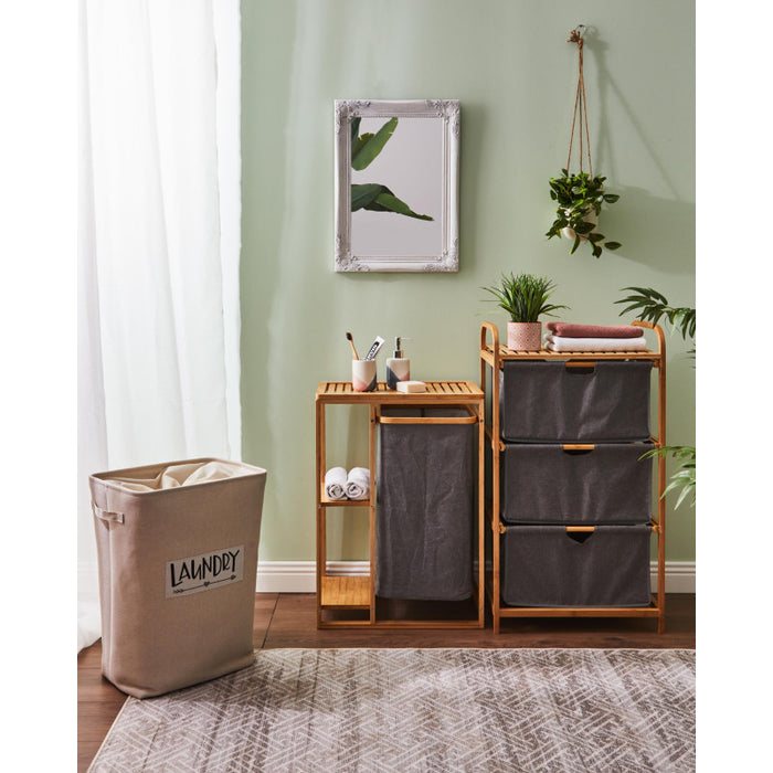 Set di 6 Scaffali Portaoggetti 2 Rip Nakhon H68 Grigio