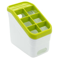 Set di 6 Scolaposate 6 Scomparti 18x11 Cm Abs