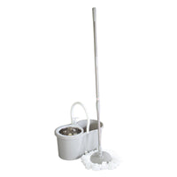 Set di 6 Secchi Mop Lavapavimenti Rotante