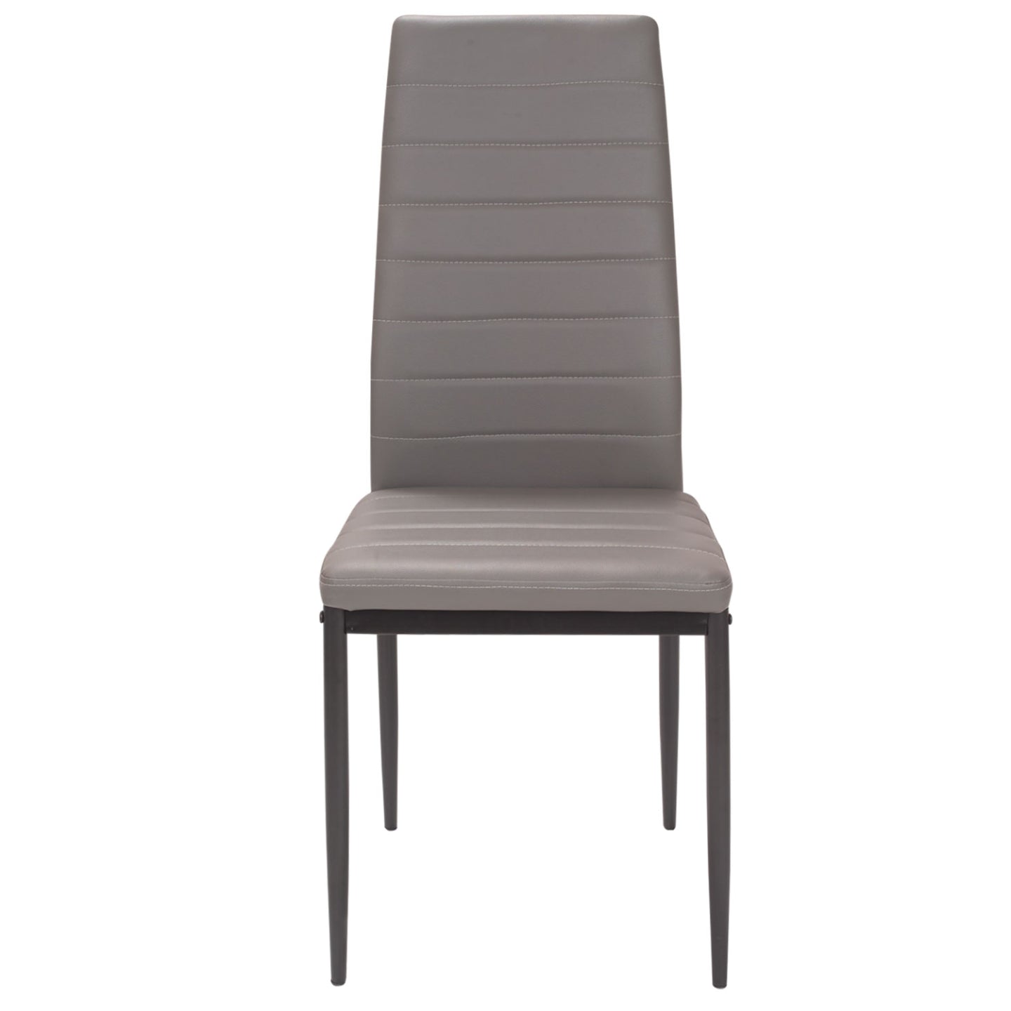 IDMarket - Set di 6 sedie da pranzo ROMANE grigie