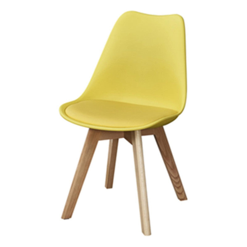 Set di 6 Sedie Lelia Senape Pp/pu 48x57x81