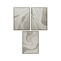 Set di 6 Stampe Su Canvas Rive 3d 50x70 Cm 3 Assortimenti