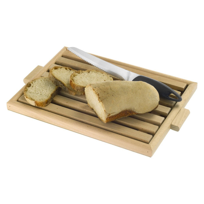 Set di 6 Taglieri Per Pane In Legno Di Faggio 24x38x2 Cm