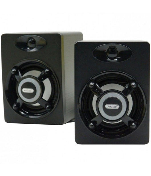 Set Di Altoparlanti Per Computer Pc Q-yx31 Speaker Alimentazione Usb Canali 2.0         