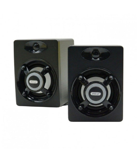 Set Di Altoparlanti Per Computer Pc Q-yx31 Speaker Alimentazione Usb Canali 2.0         