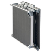 Set Di 2 Lettini Mare Pieghevole C/Tett Alu 1,1/Text 750 Grigio Moia