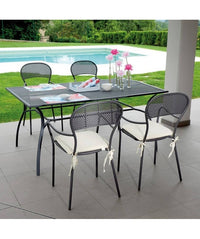 Set di due Sedie Intra MOIA grigio antracite