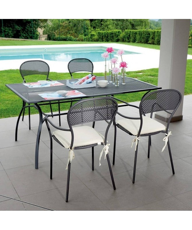 Set di due Sedie Intra MOIA grigio antracite