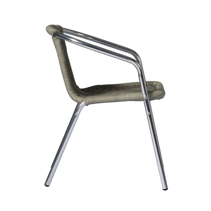 Set di due sedie MOIA Contract color paglia