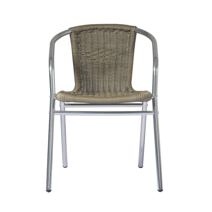 Set di due Sedie MOIA Contract in tabacco