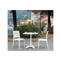 Set di due sedie polipropilene MOIA bianco