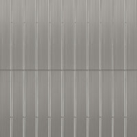 IDMarket - Set di lamelle oscuranti, arella in PVC grigio chiaro L.60 m per pannello a rete