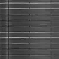 IDMarket - Set di lamelle oscuranti, arella in PVC grigio L.60 m per pannello a rete