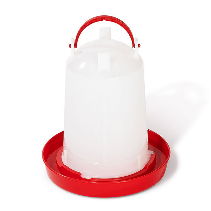 IDMarket - Set di mangiatoia da 3 KG e abbeveratoio da 3L per polli e pollame