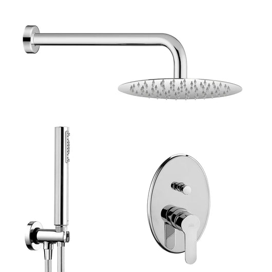 Set doccia con miscelatore Paffoni Blu Soffione 25 e kit doccetta