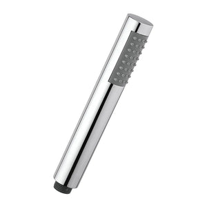 Set doccia cromo con doccino tondo, presa acqua e flessibile acciaio