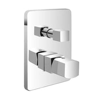 Set doccia da incasso con soffione 20 cm e kit doccia completo Lotus