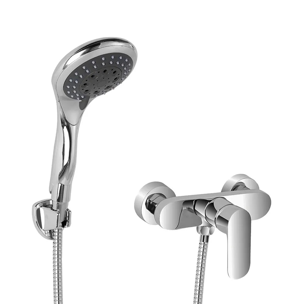 Set doccia da incasso completo di doccino e miscelatore monocomando Kreo