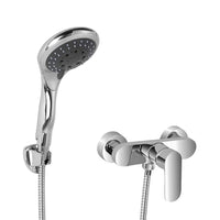 Set doccia da incasso completo di doccino e miscelatore monocomando Kreo