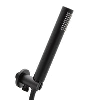 Set doccia incasso Lizzy nero opaco con soffione 25 cm e kit doccino