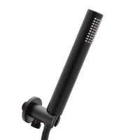 Set doccia incasso Paco nero opaco con soffione 25 cm e kit doccino