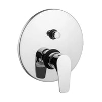 Set doccia incasso Paffoni Lime con soffione tondo inox 30 e kit doccia