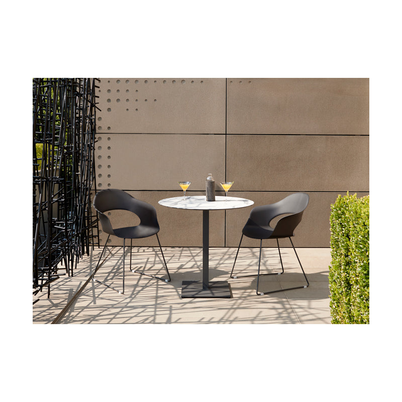 SET DUE SEDIE LADY B A SLITTA MADE IN ITALY SCAB DESIGN - Tortora 15