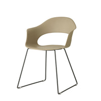 SET DUE SEDIE LADY B A SLITTA MADE IN ITALY SCAB DESIGN - Tortora 15