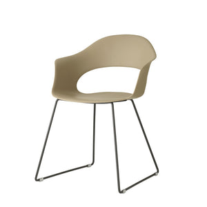 SET DUE SEDIE LADY B A SLITTA MADE IN ITALY SCAB DESIGN - Tortora 15